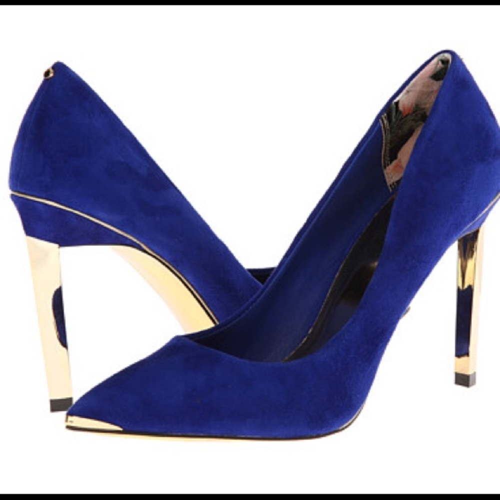 Blue Ted Baker Heels